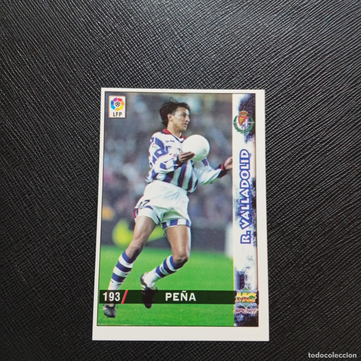 Cromos de f&uacute;tbol: 193 PE&Ntilde;A VALLADOLID MUNDICROMO 1998 1999 CROMO FUTBOL LIGA 98 99 - A218 PG24