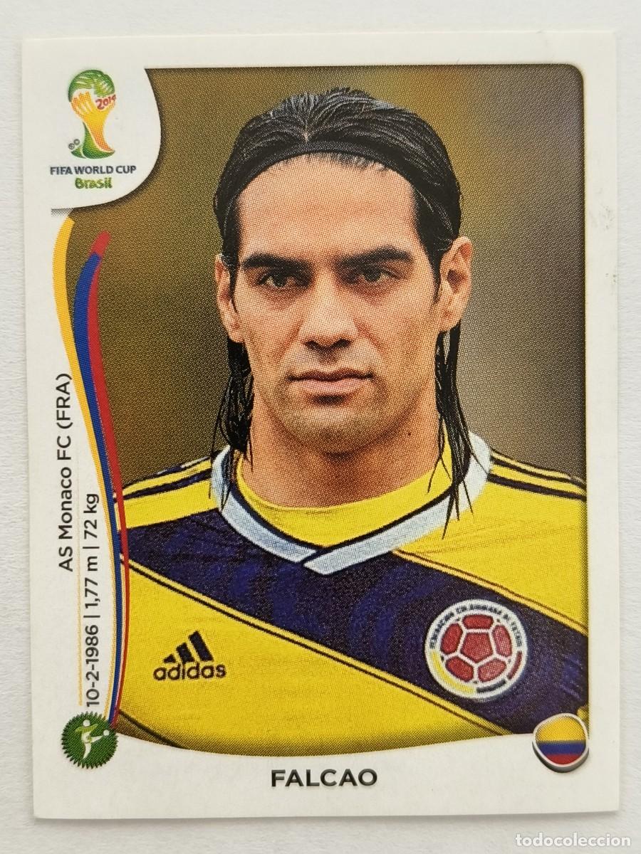 Cromos de f&uacute;tbol: #202 FALCAO (COLOMBIA) MUNDIAL BRASIL 2014 PANINI