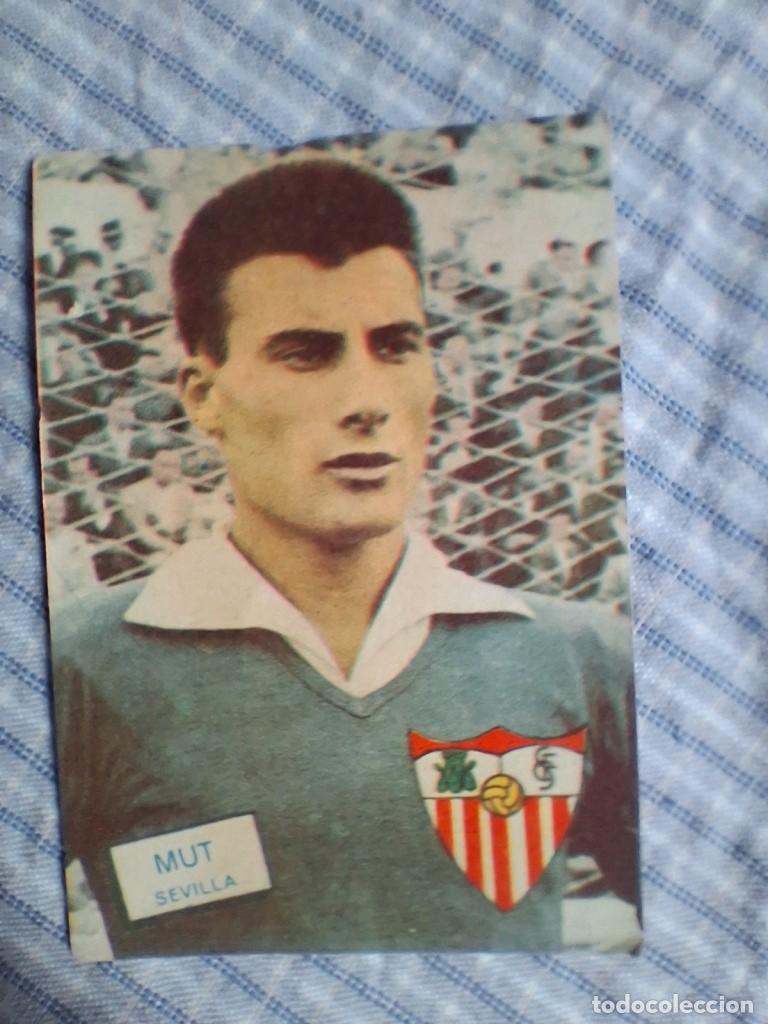 Cromos de f&uacute;tbol: Cromo Liga 1961 1962 Fher Disgra. Mut. Sevilla. Sin pegar. Estado ver imagen