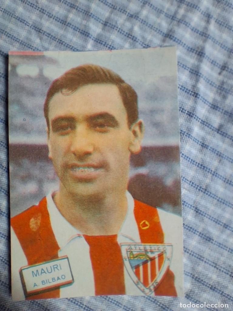Fu&szlig;ball-Sticker: Cromo Liga 1961 1962 Fher Disgra. Mauri. At. Bilbao. Sin pegar. Estado ver imagen