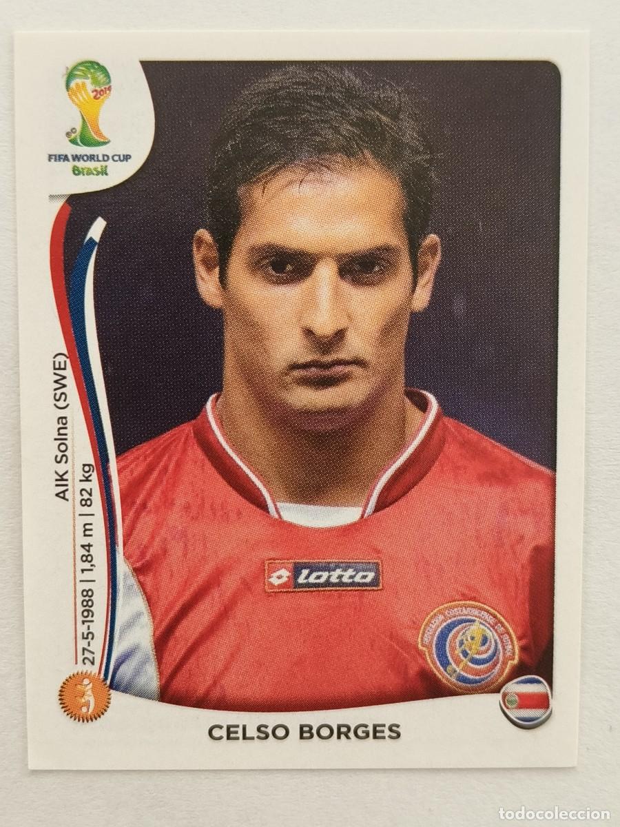 Cromos de f&uacute;tbol: #291 CELSO BORGES (COSTA RICA) MUNDIAL BRASIL 2014 PANINI