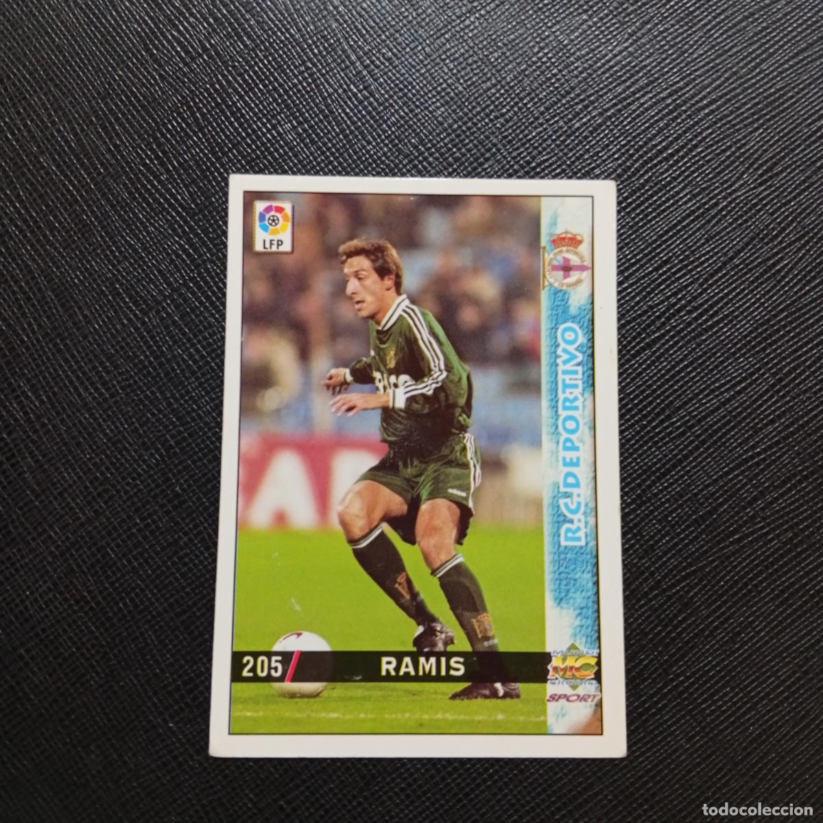 Fu&szlig;ball-Sticker: 205 RAMIS DEPORTIVO MUNDICROMO 1998 1999 CROMO FUTBOL LIGA 98 99 - A218 PG27