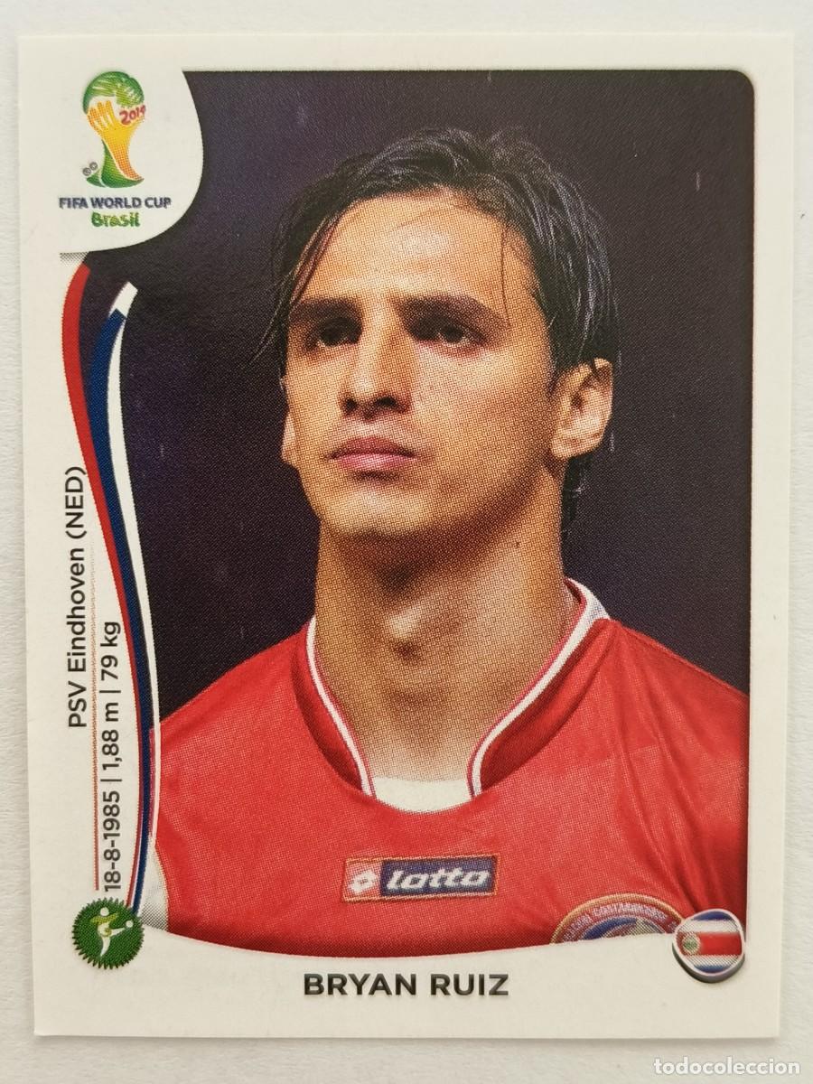 Cromos de f&uacute;tbol: #295 BRYAN RUIZ (COSTA RICA) MUNDIAL BRASIL 2014 PANINI