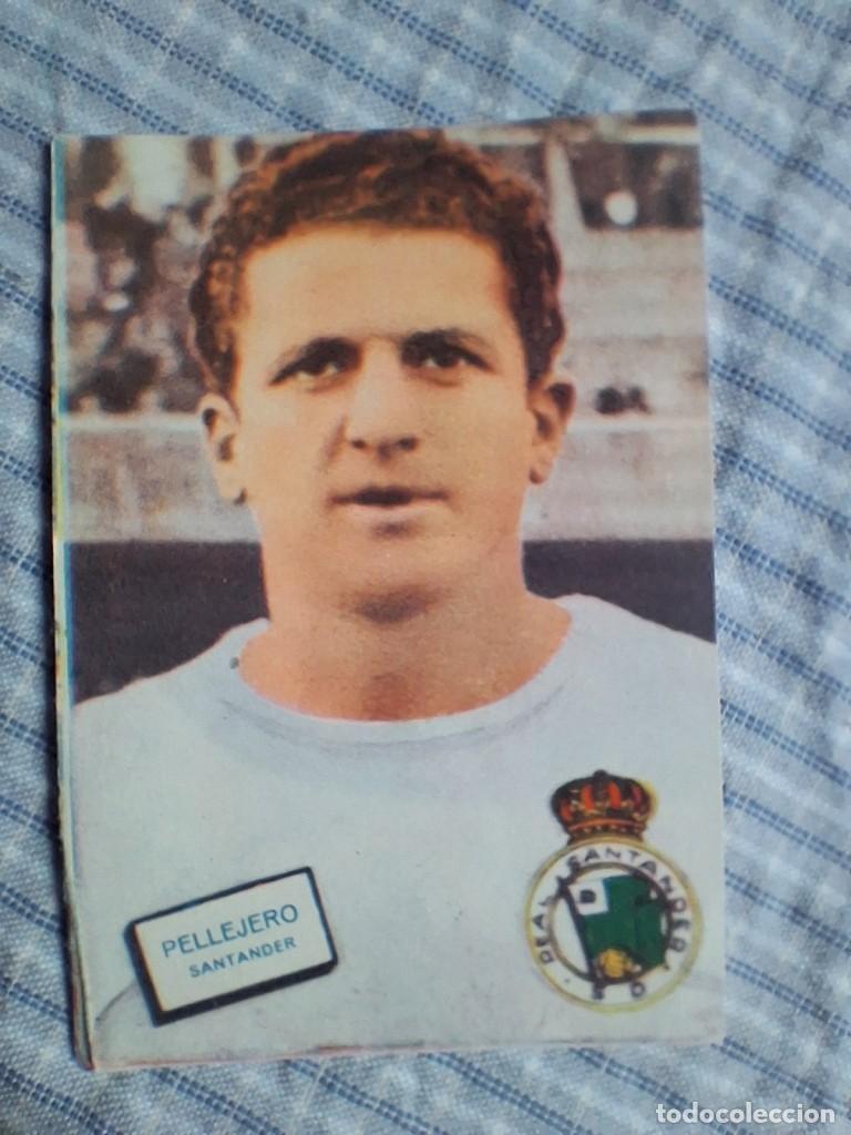 Cromos de f&uacute;tbol: Cromo Liga 1961 1962 Fher Disgra. Pellejero. Santander. Sin pegar. Estado ver imagen