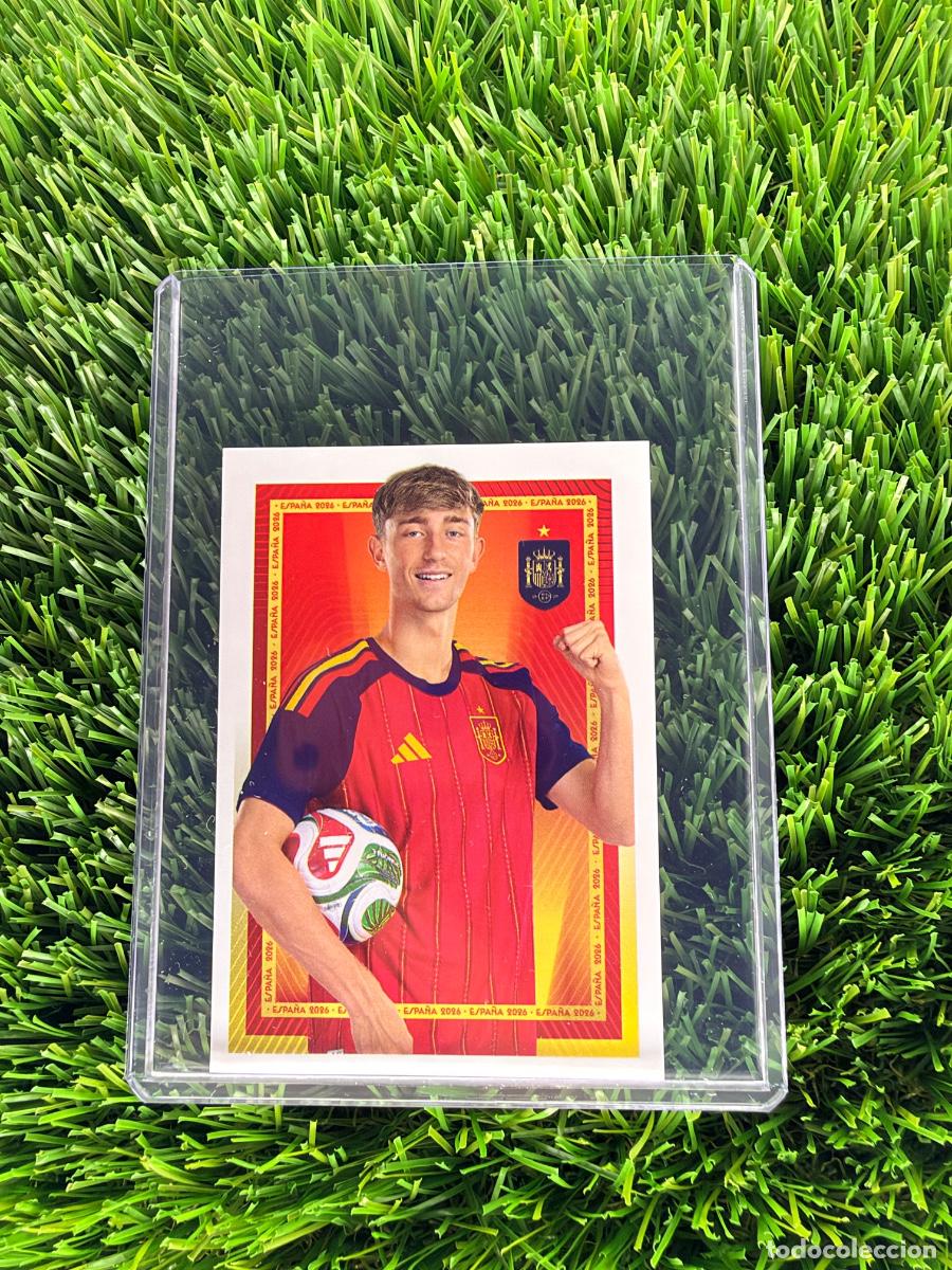 Cromos de f&uacute;tbol: N&ordm; 21 Huijsen Carrefour Espa&ntilde;a 2026