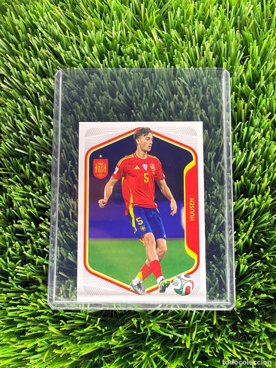 Cromos de f&uacute;tbol: N&ordm; 22 Huijsen Carrefour Espa&ntilde;a 2026