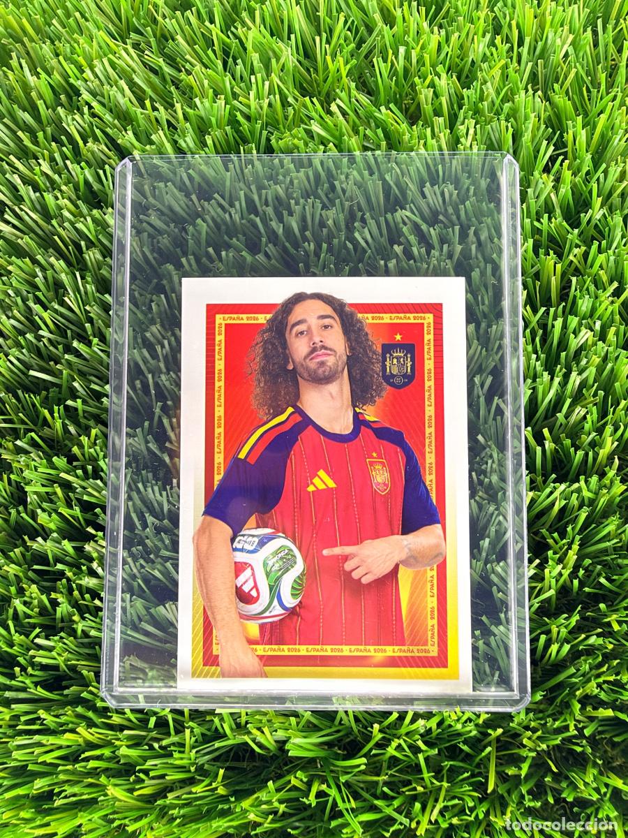 Cromos de f&uacute;tbol: N&ordm; 27 Cucurella Carrefour Espa&ntilde;a 2026