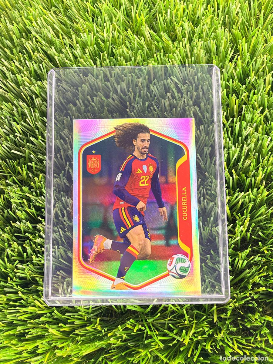 Cromos de f&uacute;tbol: N&ordm; 28 Cucurella Carrefour Espa&ntilde;a 2026