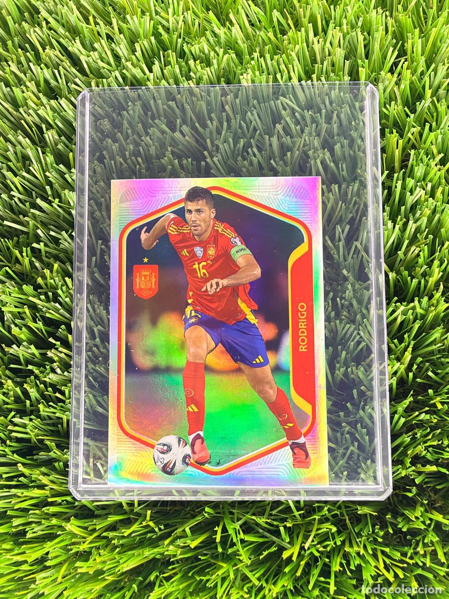Cromos de f&uacute;tbol: N&ordm; 32 Rodrigo Carrefour Espa&ntilde;a 2026