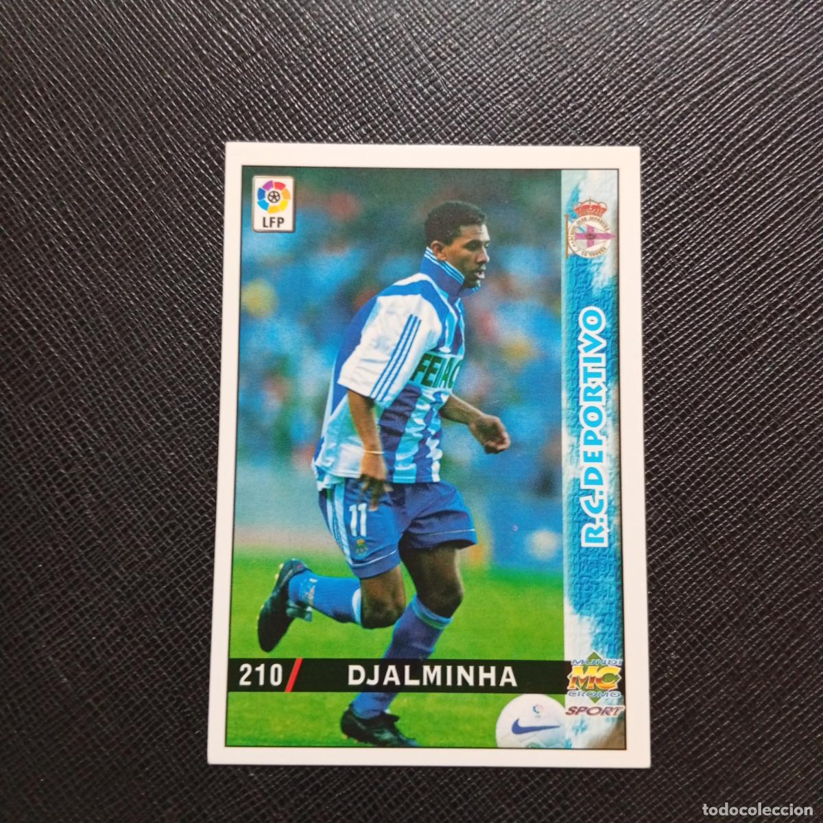 Cromos de f&uacute;tbol: 210 DJALMINHA DEPORTIVO MUNDICROMO 1998 1999 CROMO FUTBOL LIGA 98 99 - A218 PG28