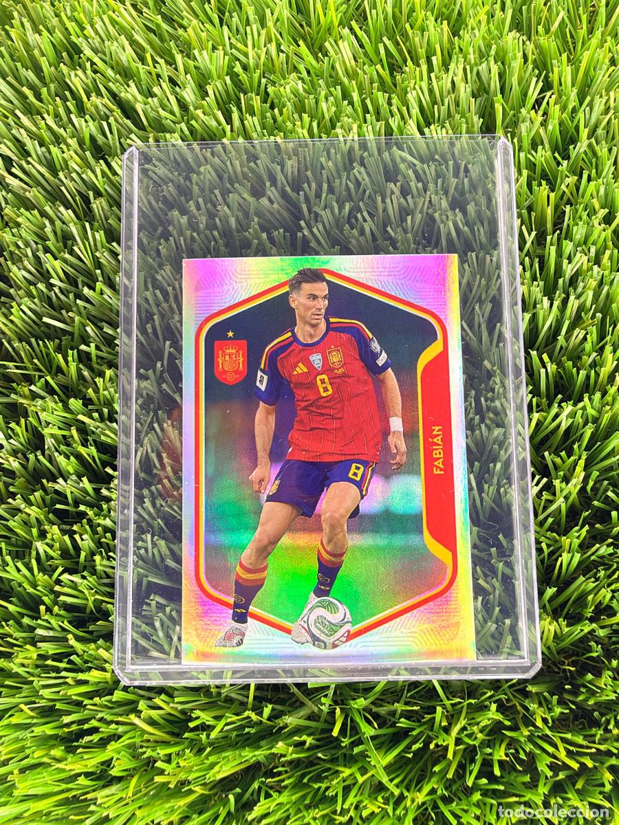 Cromos de f&uacute;tbol: N&ordm; 36 Fabi&aacute;n Carrefour Espa&ntilde;a 2026