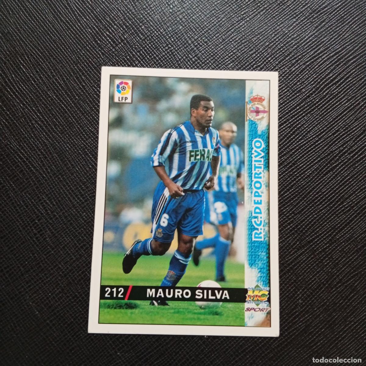 Cromos de f&uacute;tbol: 212 MAURO SILVA DEPORTIVO MUNDICROMO 1998 1999 CROMO FUTBOL LIGA 98 99 - A218 PG28