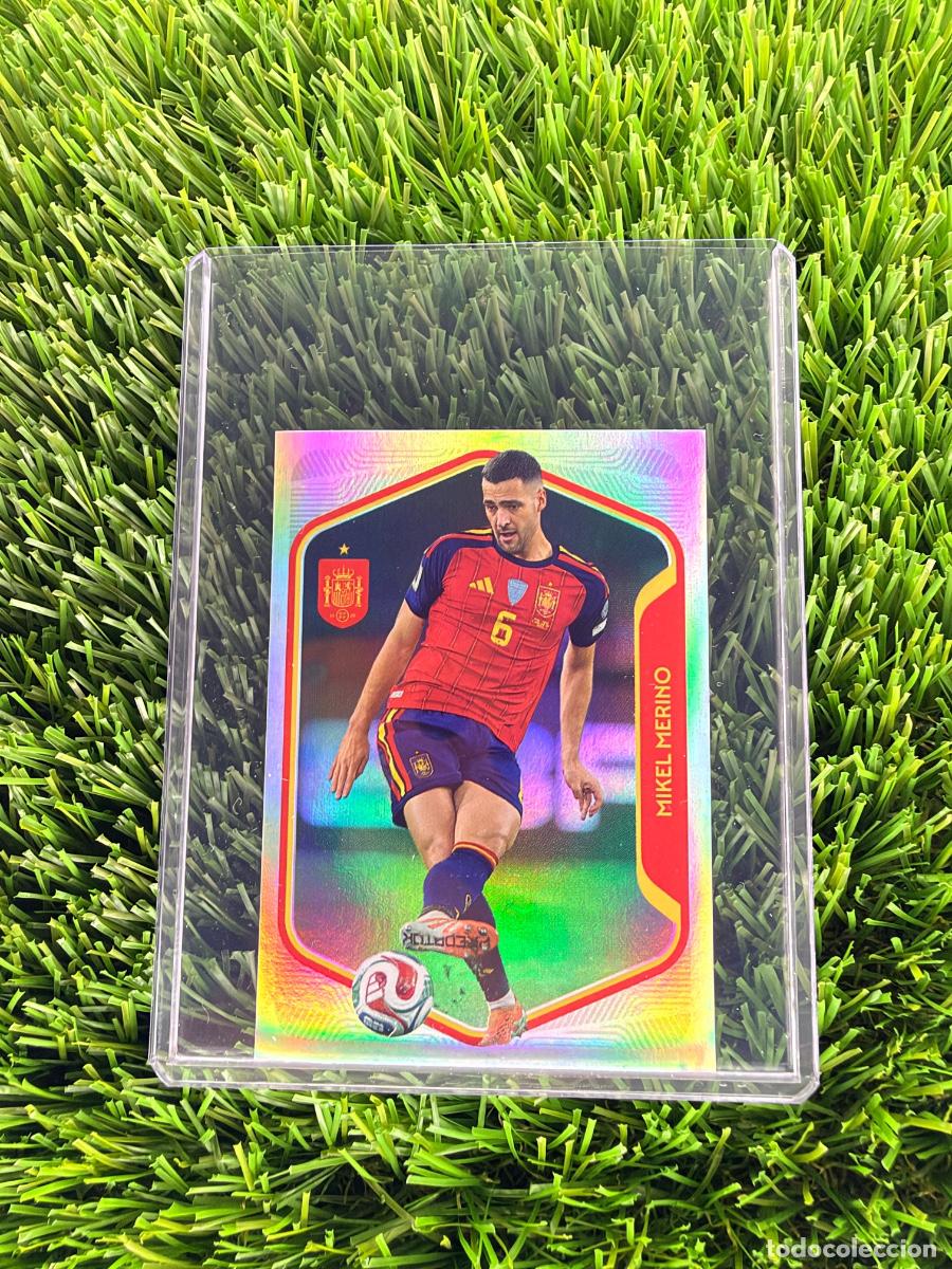 Cromos de f&uacute;tbol: N&ordm; 42 Mikel Merino Carrefour Espa&ntilde;a 2026