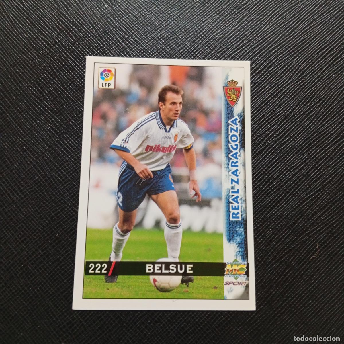 Cromos de f&uacute;tbol: 222 BELSUE ZARAGOZA MUNDICROMO 1998 1999 CROMO FUTBOL LIGA 98 99 - A218 PG29