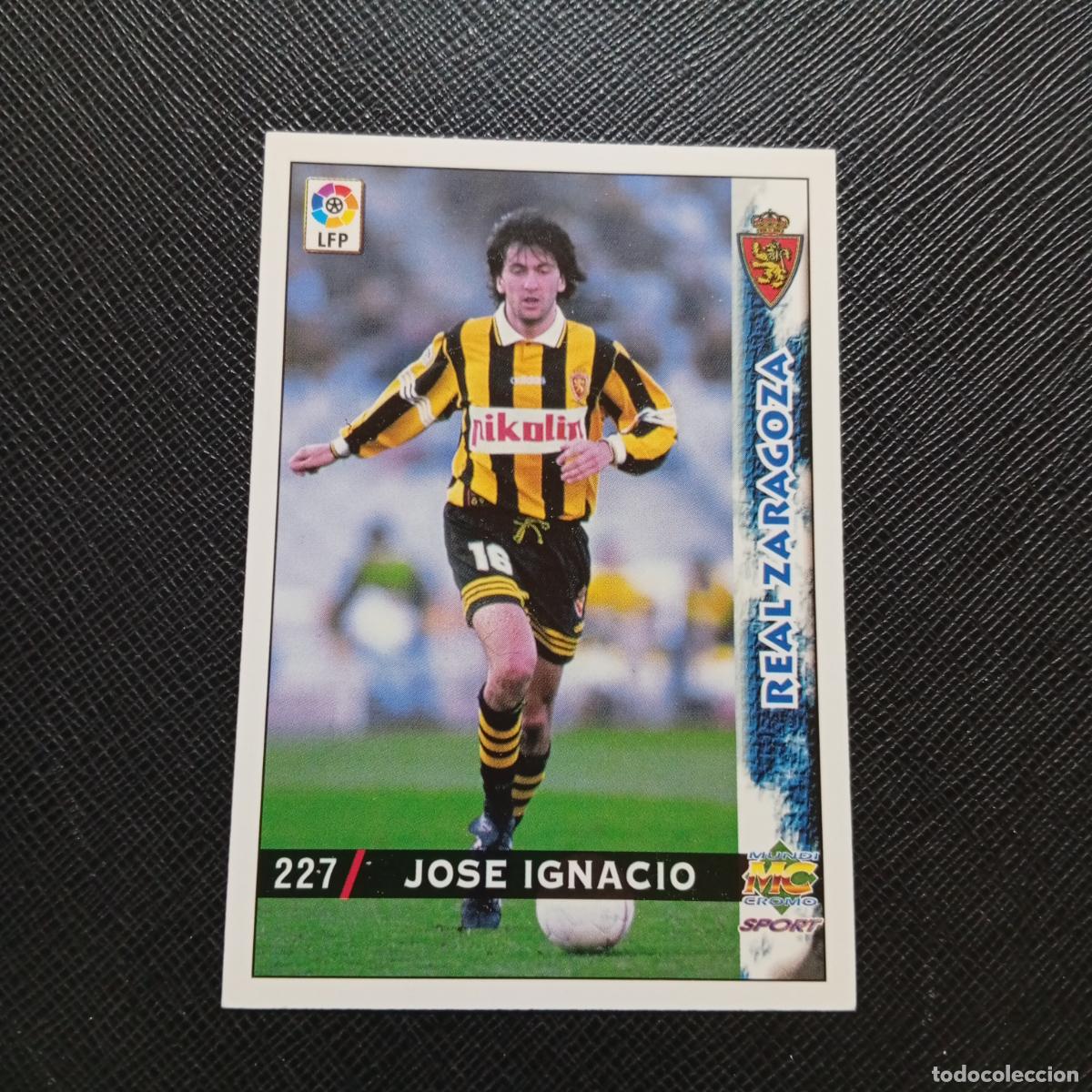 Cromos de f&uacute;tbol: 227 JOSE IGNACIO ZARAGOZA MUNDICROMO 1998 1999 CROMO FUTBOL LIGA 98 99 - A218 PG30