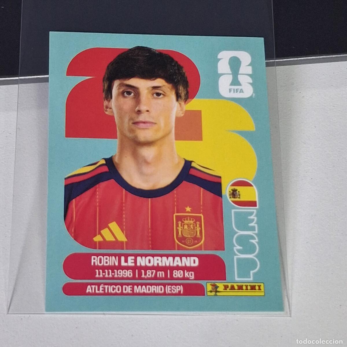 Cromos de f&uacute;tbol: B70 ESP3 ESP 3 ROBIN LE NORMAND ESPA&Ntilde;A SPAIN MUNDIAL FIFA WORLD CUP 2026 STICKER PANINI