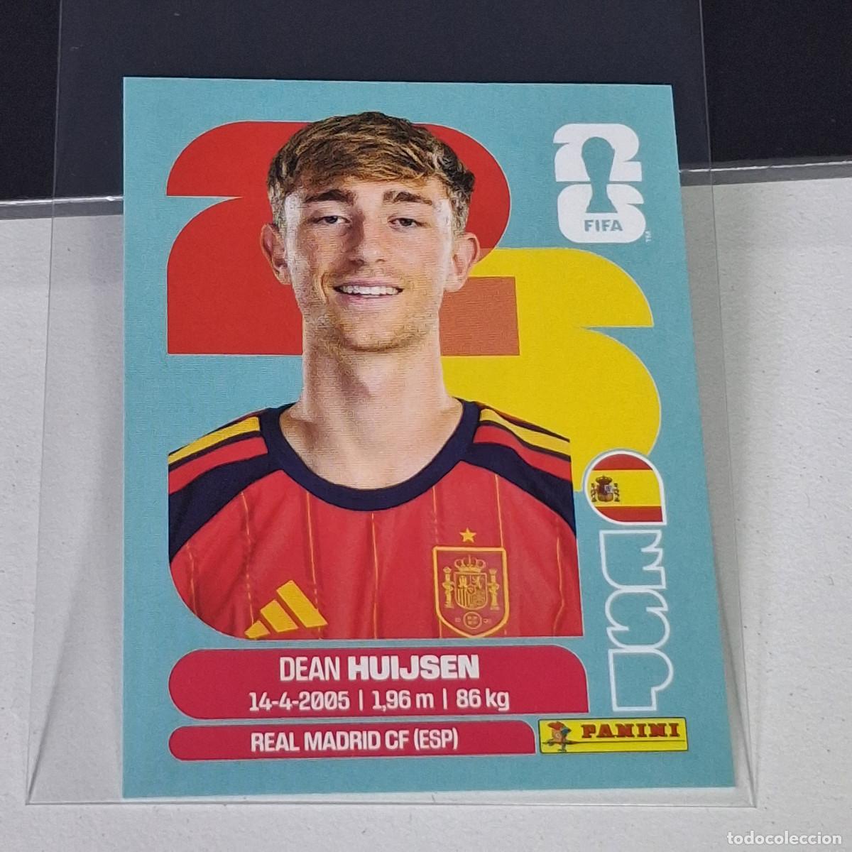Cromos de f&uacute;tbol: B70 ESP5 DEAN HUIJSEN 5 ESPA&Ntilde;A ESP SPAIN ESPA&Ntilde;A MUNDIAL FIFA WORLD CUP 2026 STICKER PANINI