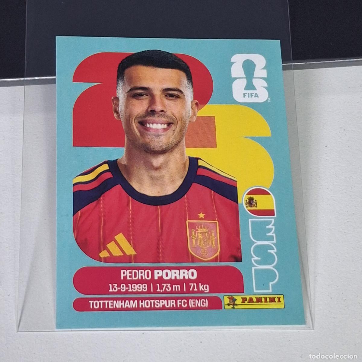 Cromos de f&uacute;tbol: B70 ESP6 ESP 6 PEDRO PORRO ESPA&Ntilde;A SPAIN ESP MUNDIAL FIFA WORLD CUP 2026 STICKER PANINI