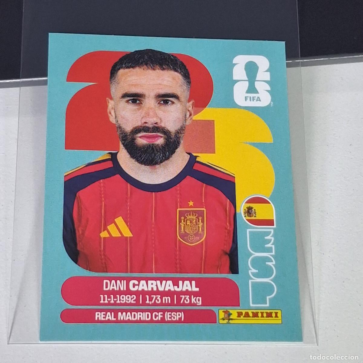 Cromos de f&uacute;tbol: B70 ESP 7 ESP7 DANI CARVAJAL ESPA&Ntilde;A SPAIN MUNDIAL FIFA WORLD CUP 2026 STICKER PANINI