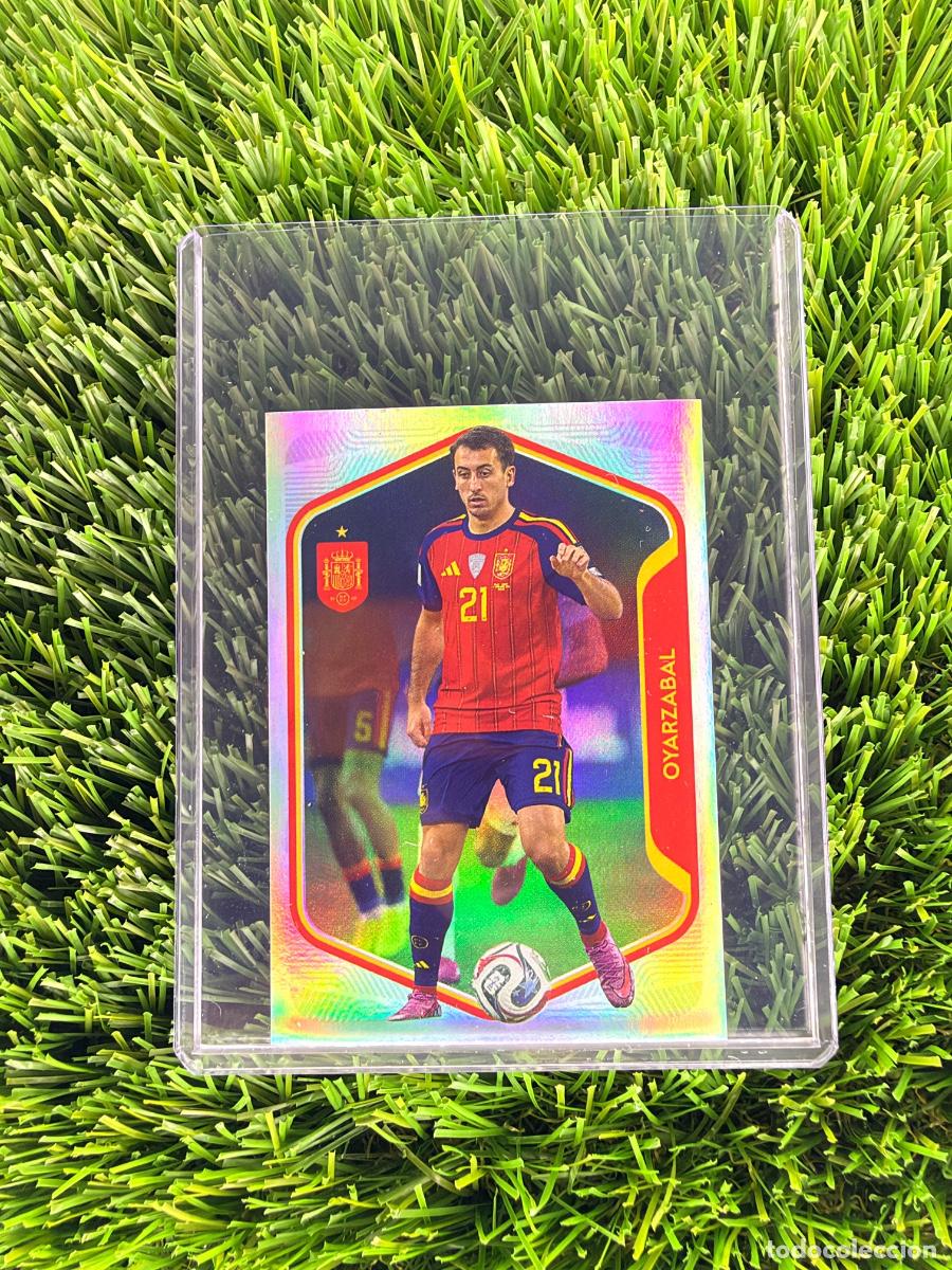 Cromos de f&uacute;tbol: N&ordm; 52 Oyarz&aacute;bal Carrefour Espa&ntilde;a 2026