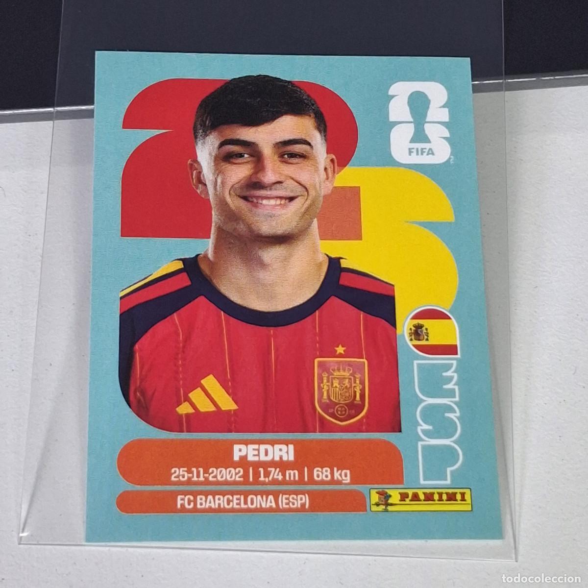 Cromos de f&uacute;tbol: B70 ESP11 PEDRI 11 ESPA&Ntilde;A ESP SPAIN MUNDIAL FIFA WORLD CUP 2026 STICKER PANINI