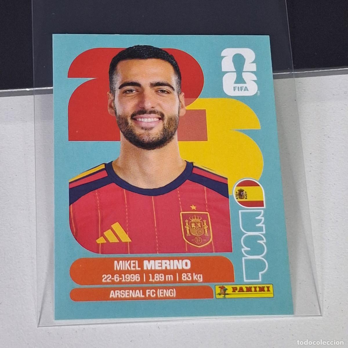Cromos de f&uacute;tbol: B70 ESP14 MIKEL MERINO 14 ESPA&Ntilde;A ESP SPAIN ESPA&Ntilde;A MUNDIAL FIFA WORLD CUP 2026 STICKER PANINI
