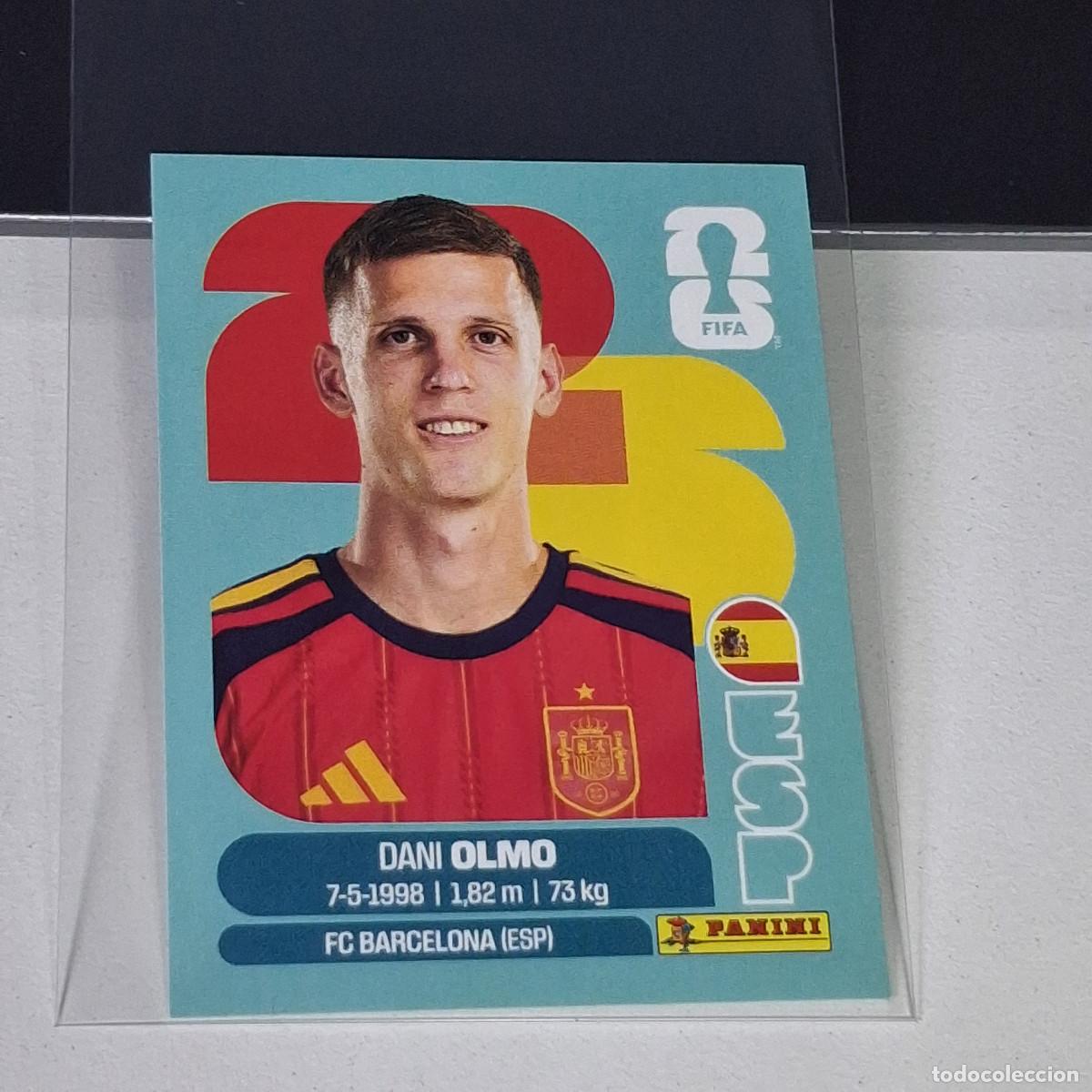 Cromos de f&uacute;tbol: B70 ESP 16 ESP16 DANI OLMO ESPA&Ntilde;A SPAIN ESP MUNDIAL FIFA WORLD CUP 2026 STICKER PANINI