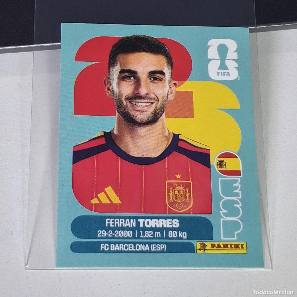 Cromos de f&uacute;tbol: B70 ESP18 FERRAN TORRES 18 ESPA&Ntilde;A ESP SPAIN MUNDIAL FIFA WORLD CUP 2026 STICKER PANINI