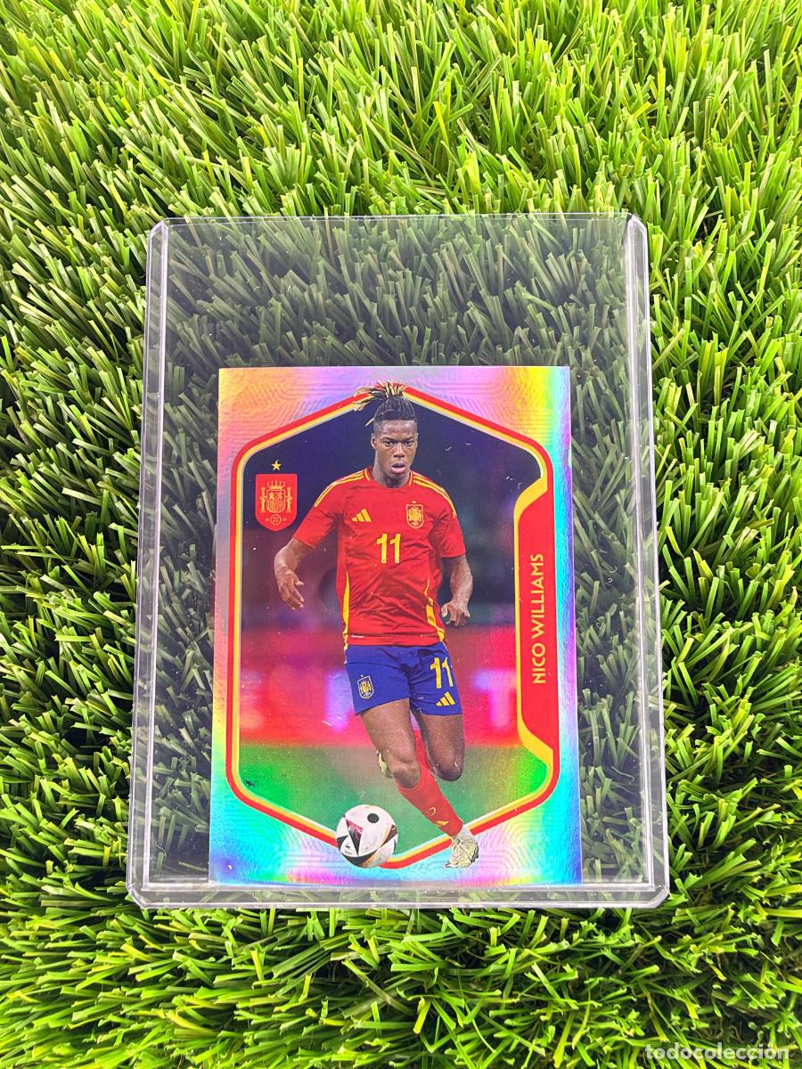 Cromos de f&uacute;tbol: N&ordm; 60 Nico Williams Carrefour Espa&ntilde;a 2026