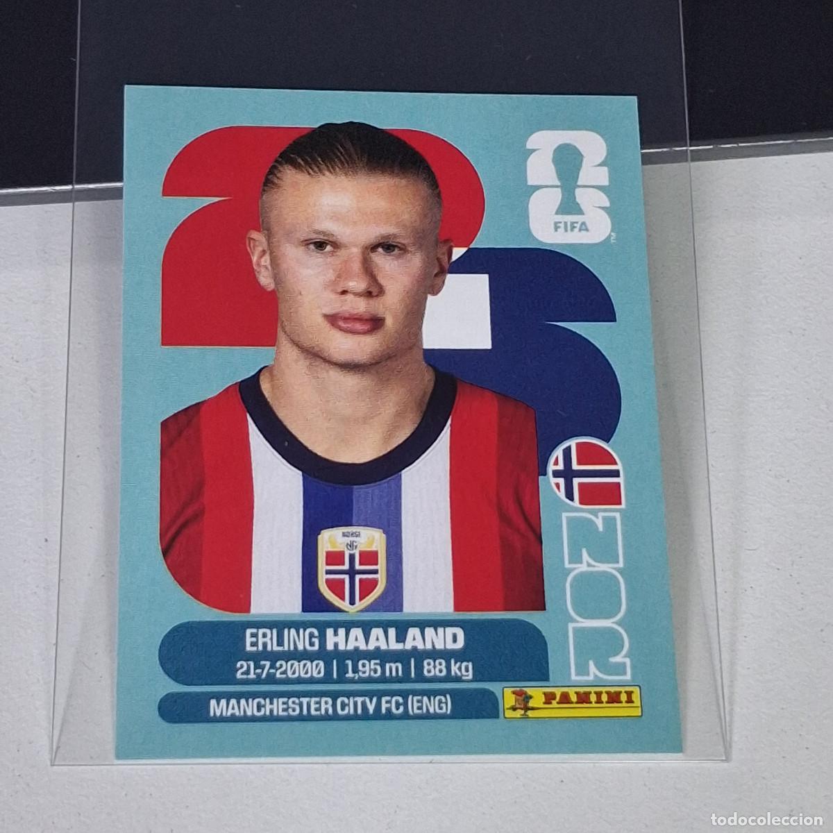 Cromos de f&uacute;tbol: B70 NOR15 NOR 15 ERLING HAALAND NORUEGA NORWAY MUNDIAL FIFA WORLD CUP 2026 STICKER PANINI