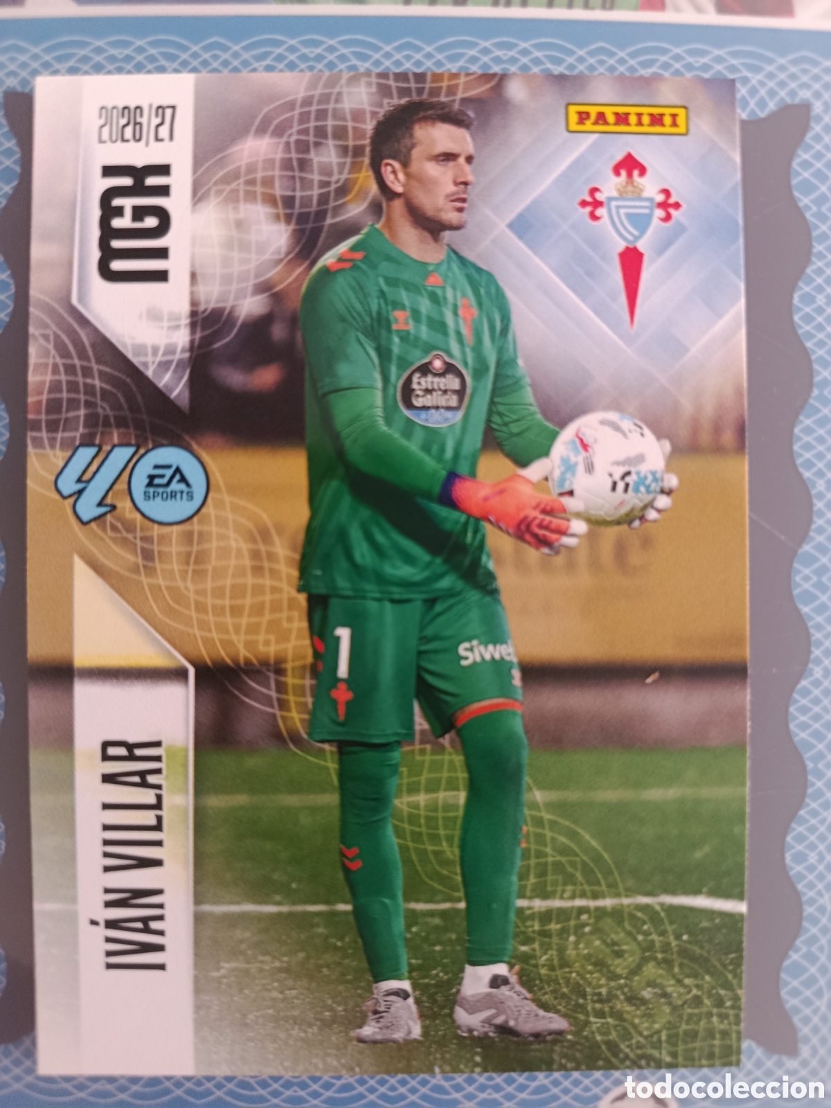Cromos de f&uacute;tbol: MEGACRACKS 2026 2027 26 27 - PANINI - N&ordm; 111 IVAN VILLAR CELTA DE VIGO