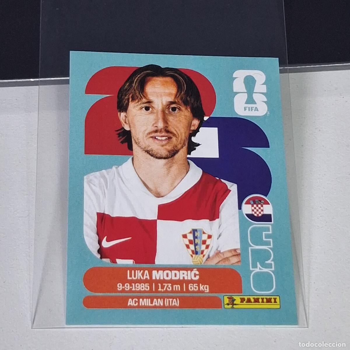 Cromos de f&uacute;tbol: B70 CRO9 CRO 9 LUKA MODRIĆ CRO&Aacute;CIA MUNDIAL FIFA WORLD CUP 2026 STICKER PANINI