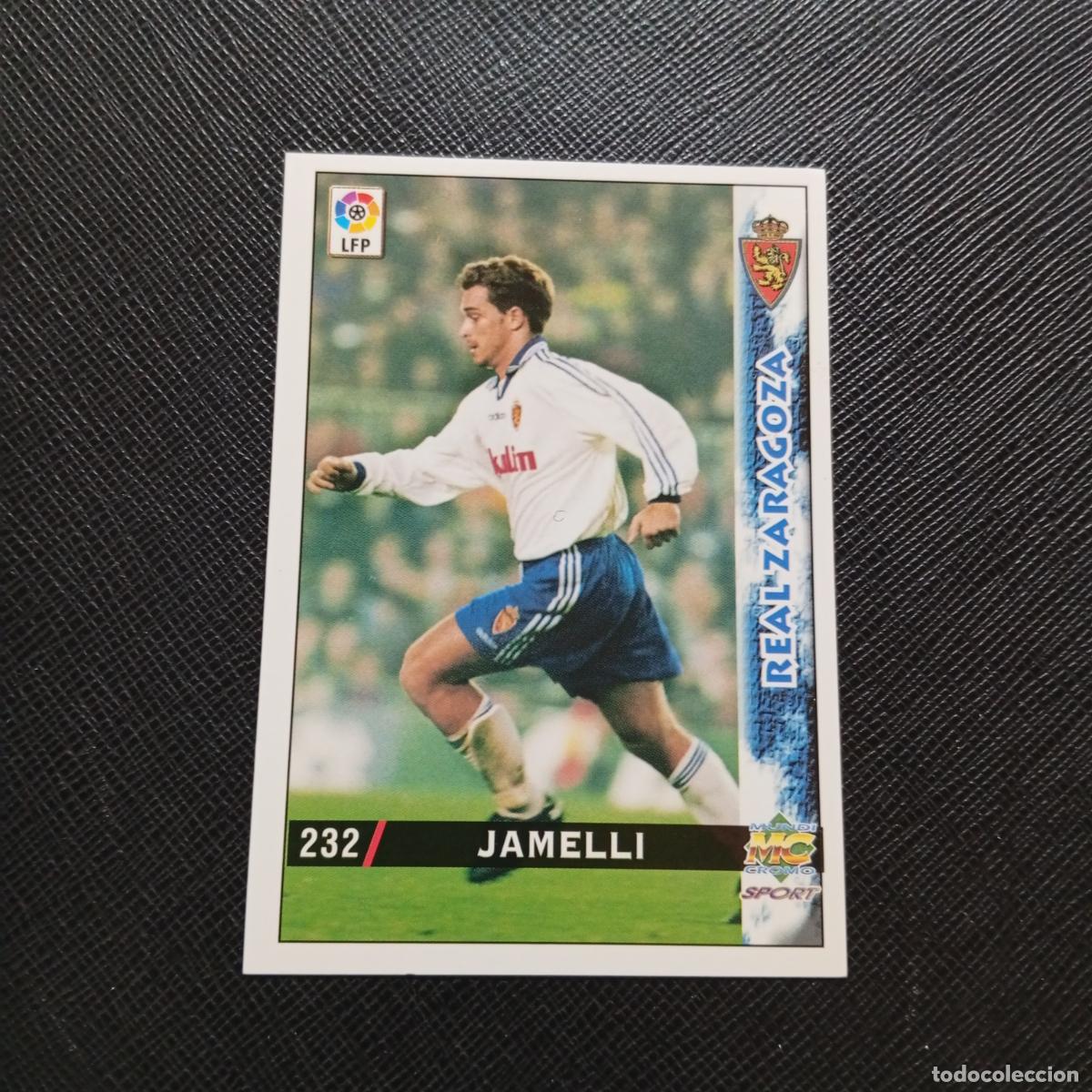 Cromos de Futebol: 232 JAMELLI ZARAGOZA MUNDICROMO 1998 1999 CROMO FUTBOL LIGA 98 99 - A218 PG31