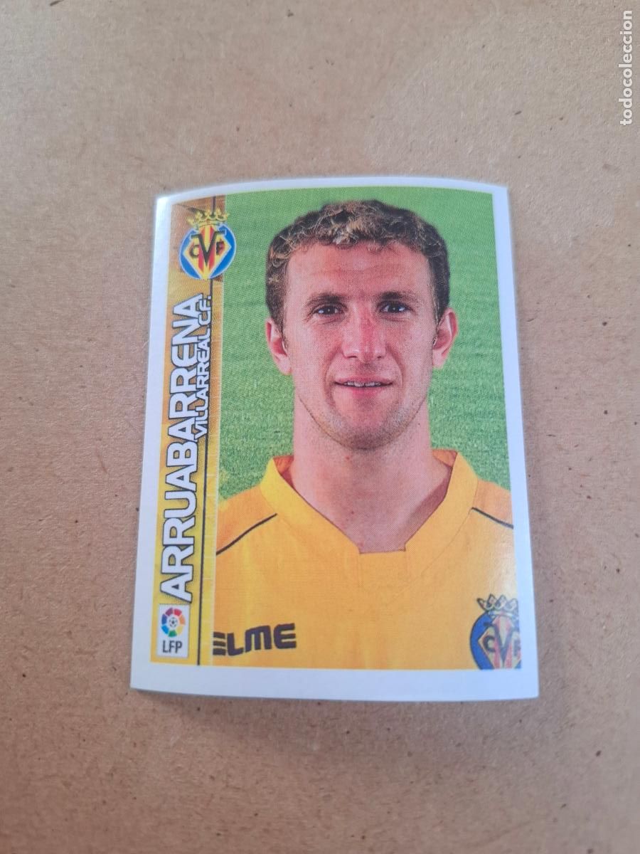 Cromos de f&uacute;tbol: SUPERLIGA 2003 2004 03 04 - 413 ARRUABARRENA - VILLARREAL CF ( NUNCA PEGADO )