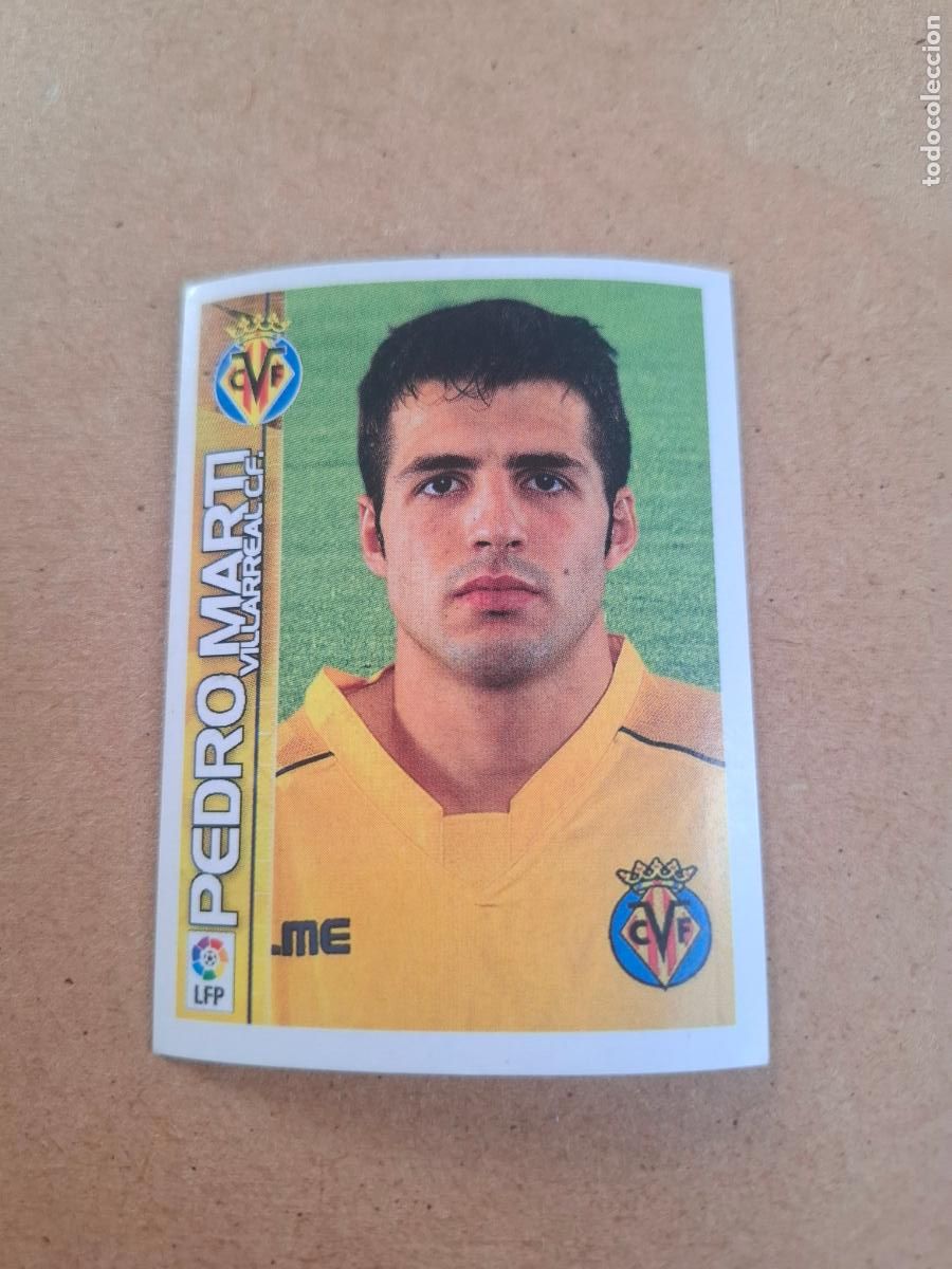 Cromos de f&uacute;tbol: SUPERLIGA ESTRELLAS 2003 2004 03 04 - PANINI - 414 PEDRO MART&Iacute; - VILLARREAL CF ( NUNCA PEGADO )