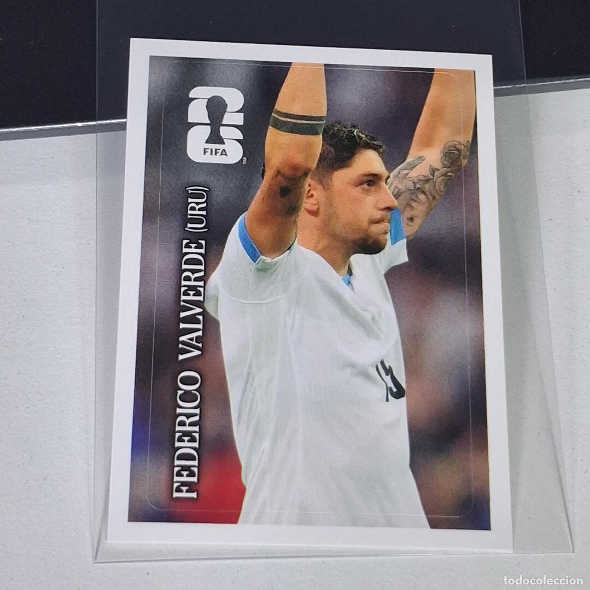 Cromos de f&uacute;tbol: B70 CC5 CC 5 FEDERICO VALVERDE URUGUAY COCACOLA COCA-COLA MUNDIAL FIFA WORLD CUP 2026 STICKER PANINI