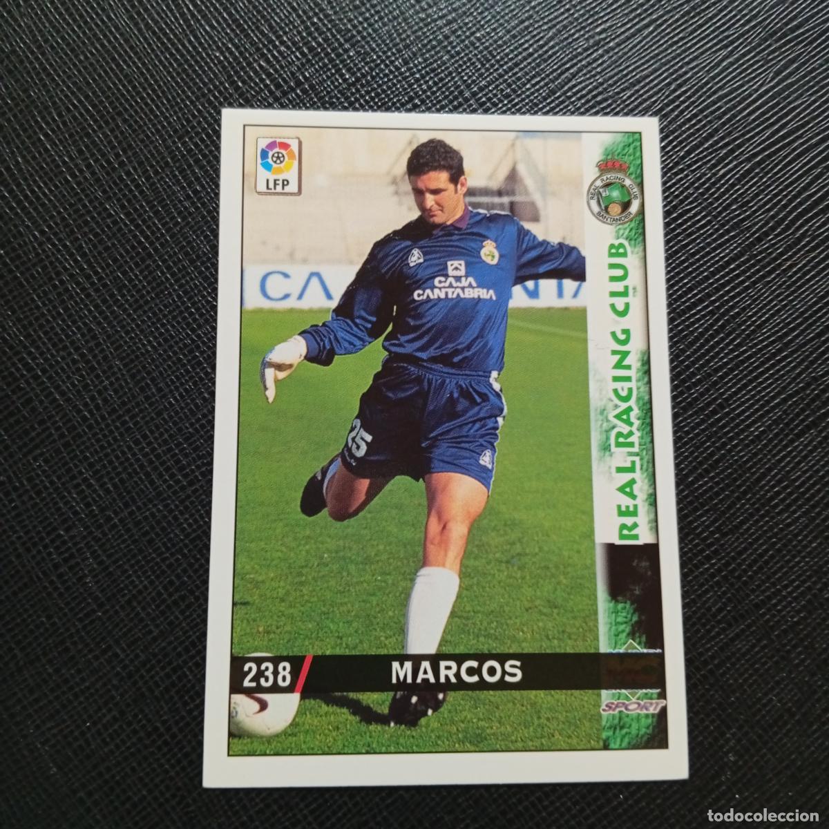 Cromos de f&uacute;tbol: 238 MARCOS RACING SANTANDER MUNDICROMO 1998 1999 CROMO FUTBOL LIGA 98 99 - A218 PG32