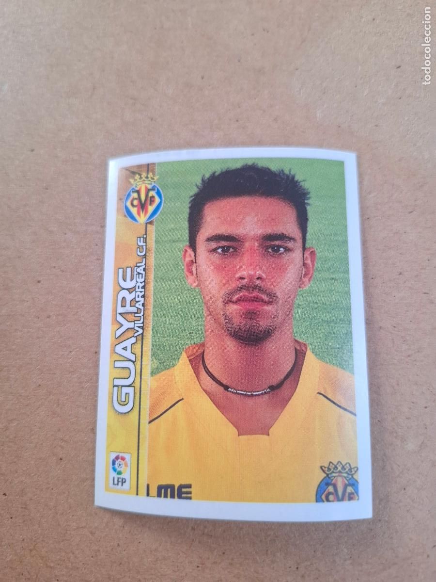 Cromos de f&uacute;tbol: SUPERLIGA 2003 2004 03 04 - 420 GUAYRE - VILLARREAL CF ( NUNCA PEGADO )