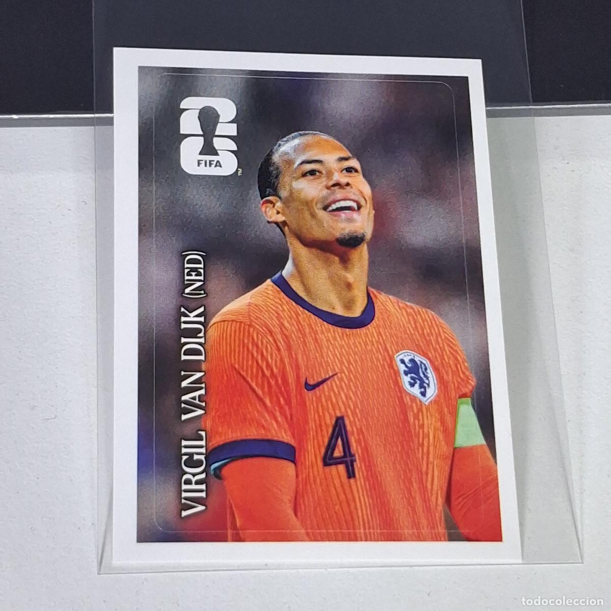 Cromos de f&uacute;tbol: B70 CC6 CC 6 VIRGIL VAN DIJK BAJOS COCACOLA COCA-COLA MUNDIAL FIFA WORLD CUP 2026 STICKER PANINI
