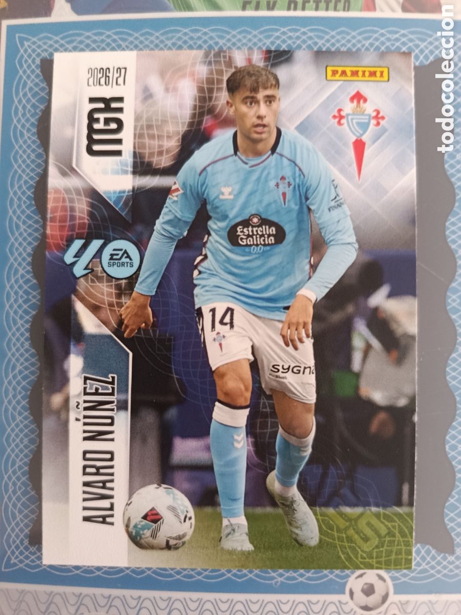Cromos de f&uacute;tbol: MEGACRACKS 2026 2027 26 27 - PANINI - N&ordm; 113 ALVARO N&Uacute;&Ntilde;EZ CELTA DE VIGO