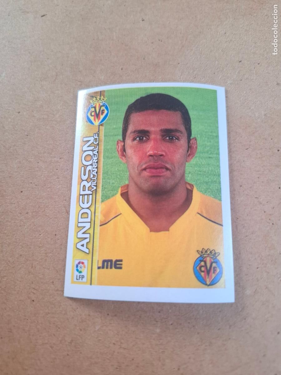Cromos de f&uacute;tbol: SUPERLIGA 2003 2004 03 04 - 422 ANDERSON - VILLARREAL CF ( NUNCA PEGADO )
