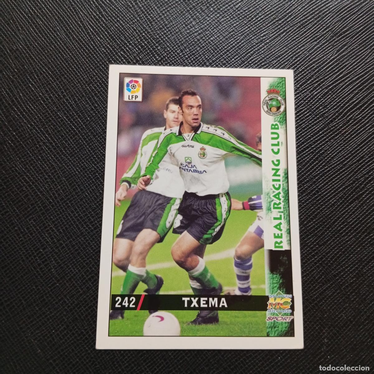 Cromos de f&uacute;tbol: 242 TXEMA RACING SANTANDER MUNDICROMO 1998 1999 CROMO FUTBOL LIGA 98 99 - A218 PG32