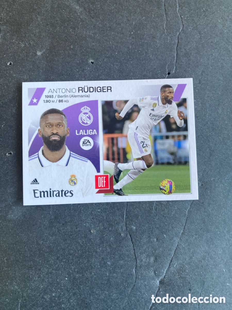 Cromos de f&uacute;tbol: Cromo liga 23/24 R Madrid N* 9