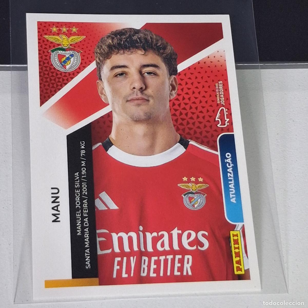 Cromos de f&uacute;tbol: B70 450 MANU BENFICA SLB ATUALIZA&Ccedil;&Atilde;O STICKER FUTBOL PANINI PORTUGAL 2025-2026 25 26 LIGA BETCLIC