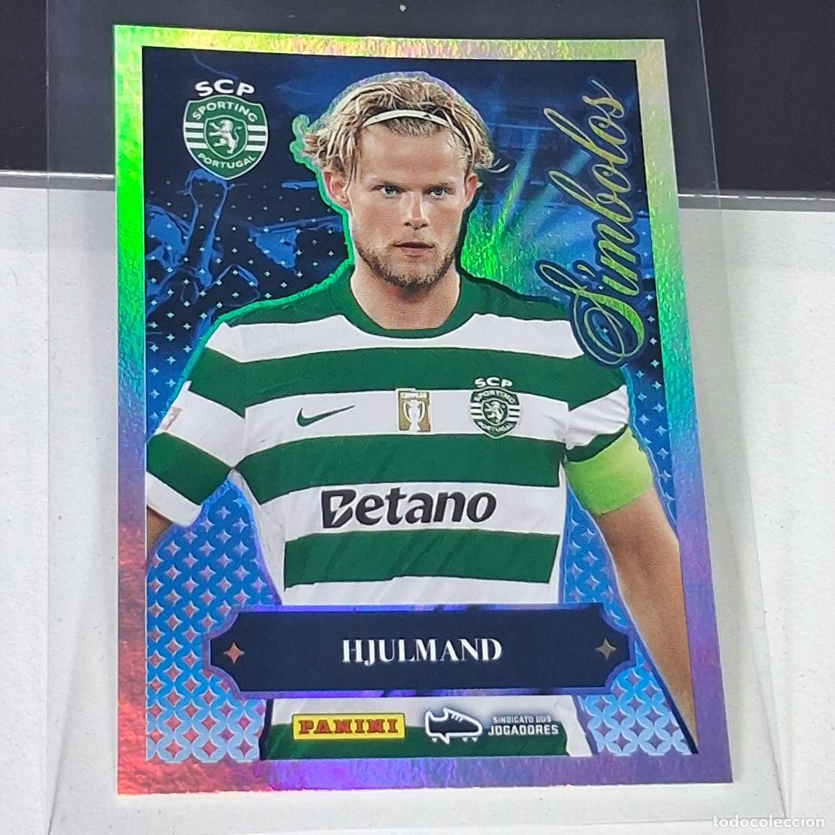 Fu&szlig;ball-Sticker: B70 399 HJULMAND SPORTING SCP SIMBOLOS STICKER FUTBOL PANINI PORTUGAL 2025-2026 25 26 LIGA BETCLIC