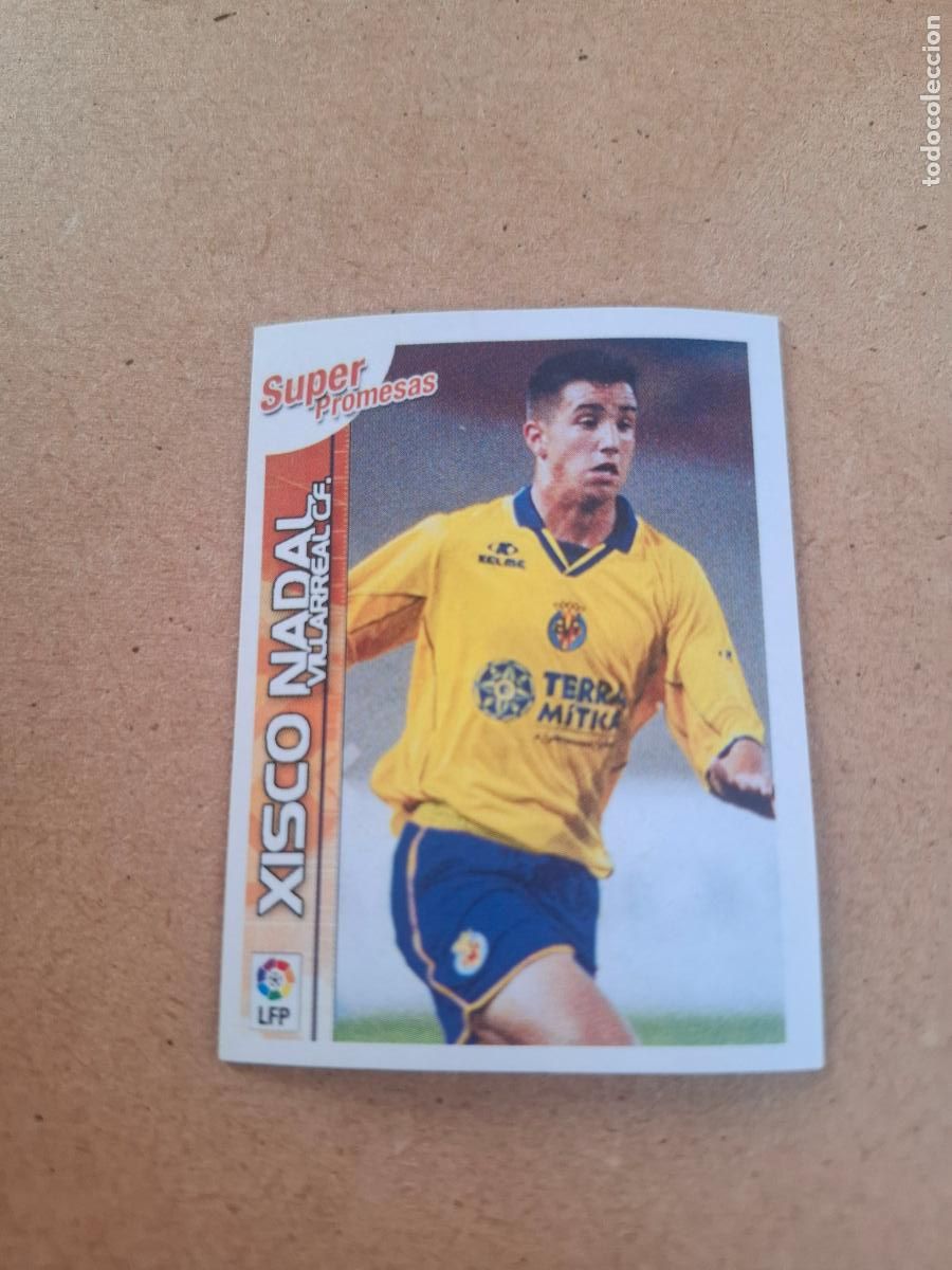 Cromos de f&uacute;tbol: SUPERLIGA ESTRELLAS 2003 2004 03 04 - PANINI - 456 XISCO NADAL - VILLARREAL CF ( NUNCA PEGADO )