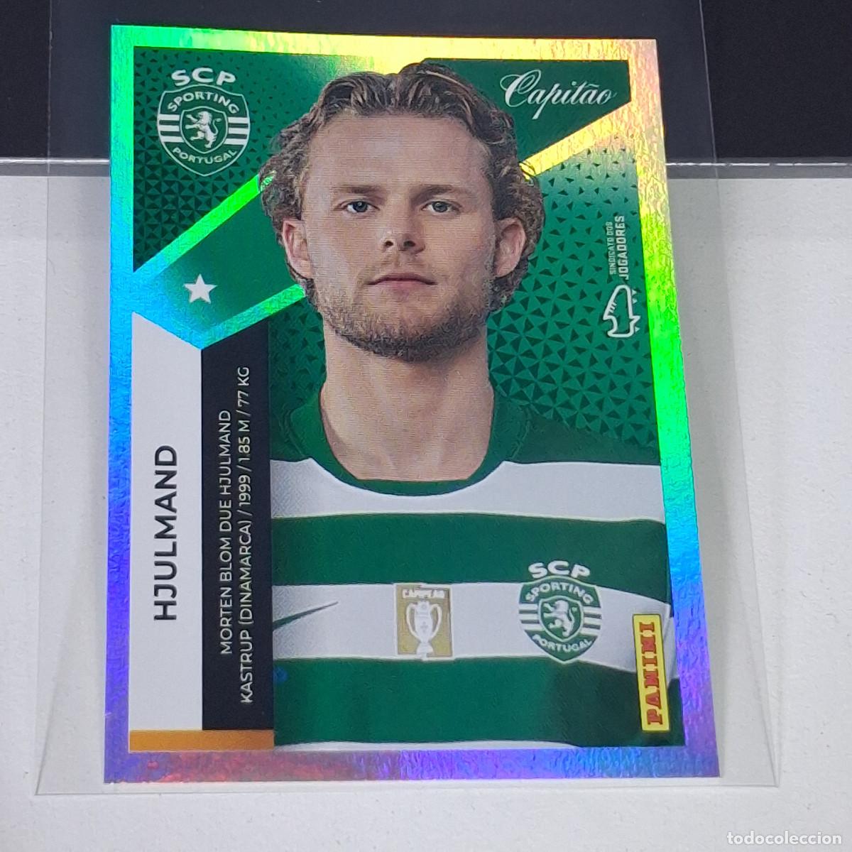 Cromos de f&uacute;tbol: B70 313 HJULMAND SPORTING SCP CROMO STICKER FUTBOL PANINI PORTUGAL 2025-2026 25 26 LIGA BETCLIC