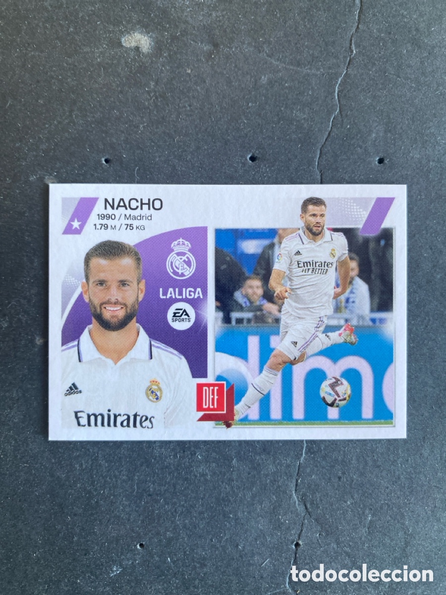 Cromos de f&uacute;tbol: Cromo liga 23/24 R Madrid N* 10 A