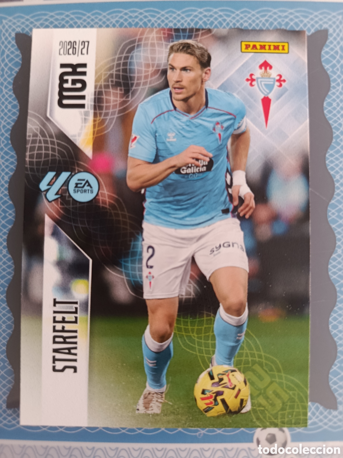 Cromos de f&uacute;tbol: MEGACRACKS 2026 2027 26 27 - PANINI - N&ordm; 115 STARFELT CELTA DE VIGO
