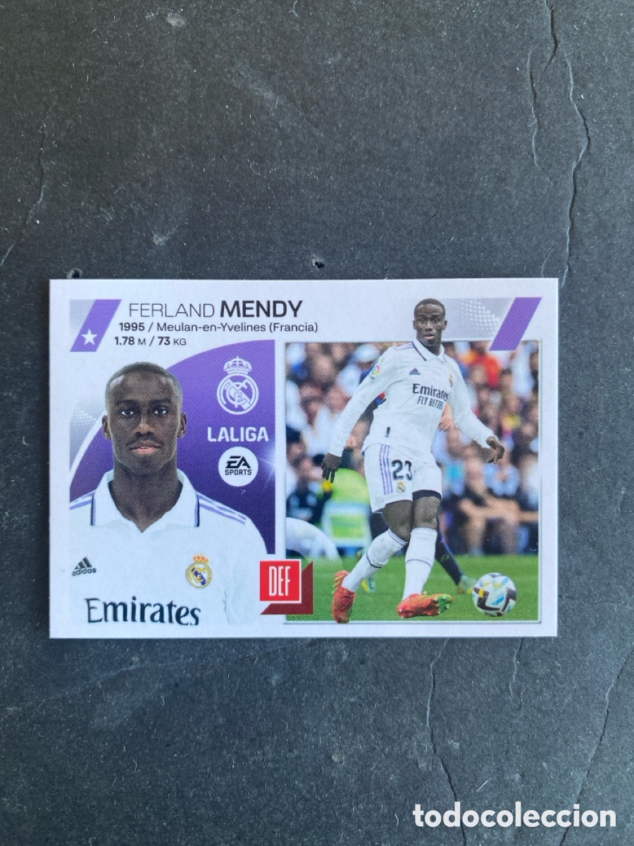 Cromos de f&uacute;tbol: Cromo liga 23/24 R Madrid N* 10 B